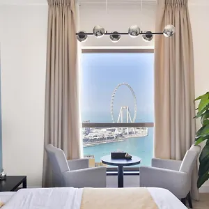 Luxury Jbr Shams - Full Sea View - Free 5* Resorts Access! Дубай